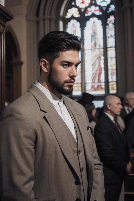 00041-509158098-handsome male,solo,beard,big muscle,suit,feather coat,dutch angle,low angle,empty church,.png